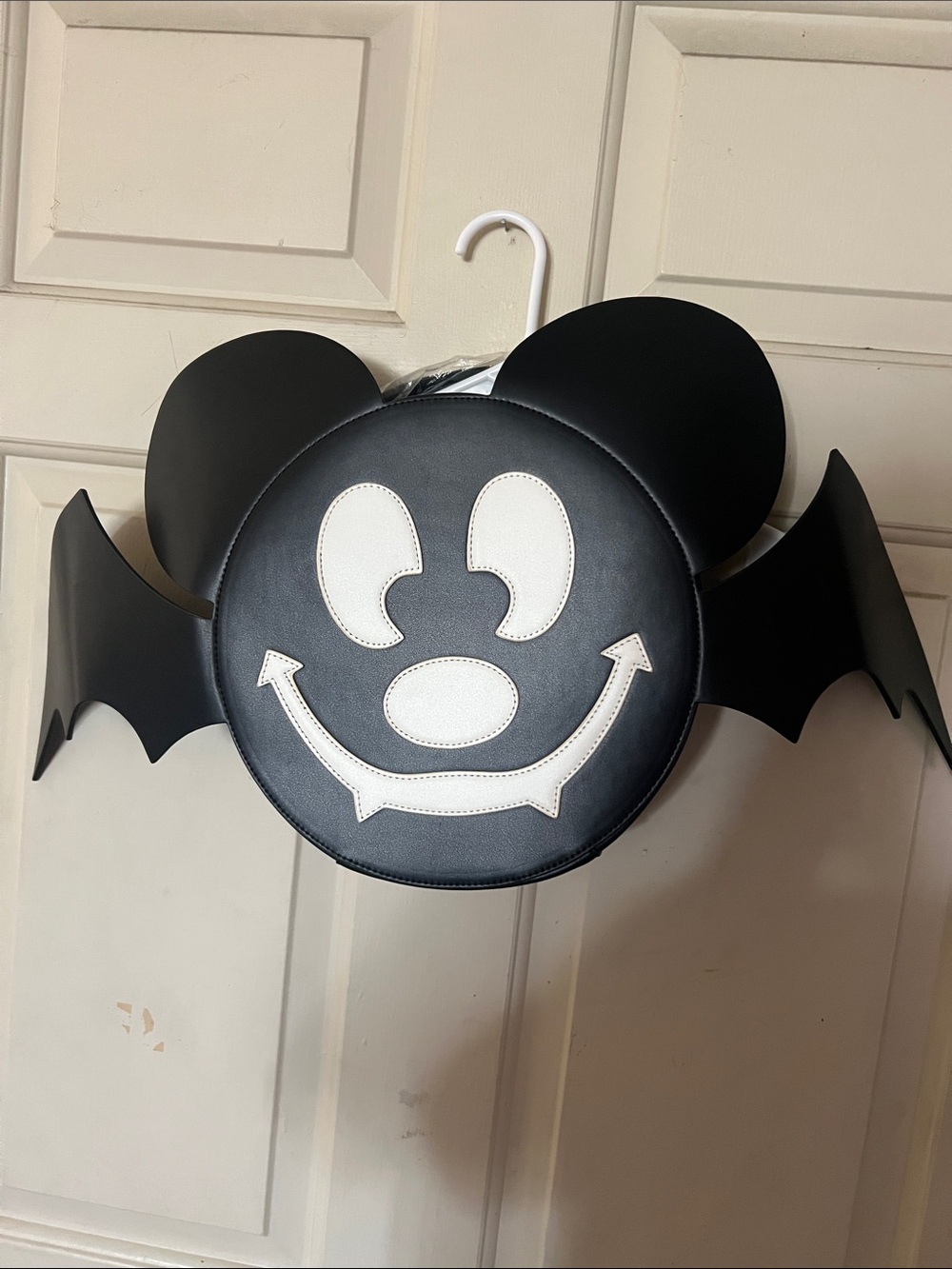 Mickey Vampire Bat Convertible Crossbody Backpack Bag NWT